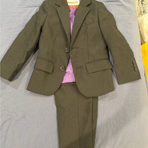 Opposuits Black Jacket with Purple Lining